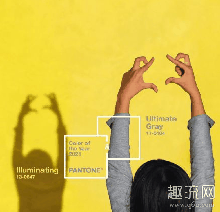 2021年度流行色是极致灰加明亮黄 2021年流行色趋势图片