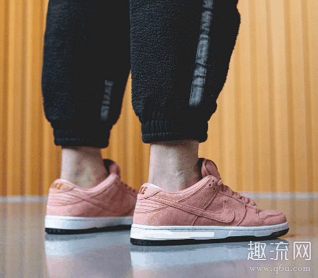 Dunk SB骚粉上脚效果 Dunk SB骚粉怎么搭配好看