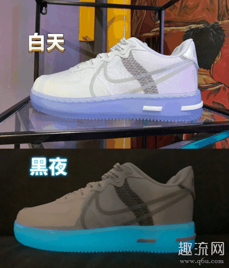 耐克骨白冰蓝鞋底有夜光吗 耐克骨白冰蓝为什么官网没有