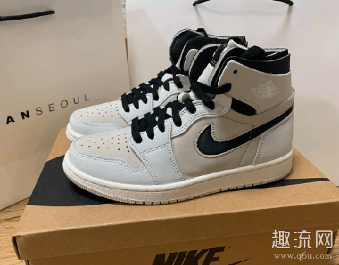 aj1珍珠奶茶有男款吗 aj1珍珠奶茶米白开箱实物图赏析