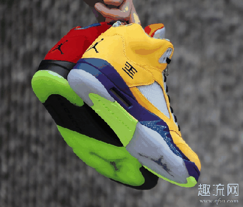 aj5红黄鸳鸯2020开箱测评 aj5鸳鸯是限量的吗