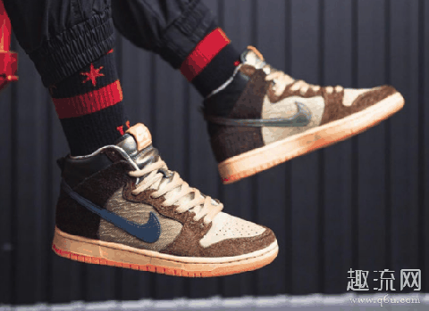 Concepts x Dunk High“ Duck” 上脚街拍图 CNCPTS x Dunk SB 实物细节