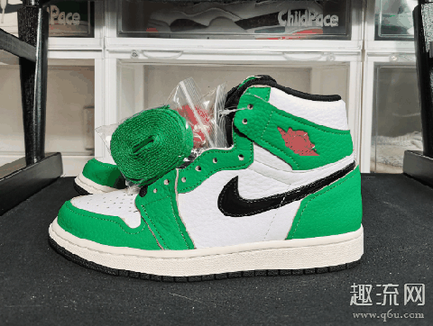 AJ1喜力开箱测评 AJ1喜力上脚图
