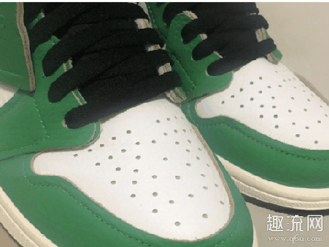 AJ1喜力开箱测评 AJ1喜力上脚图