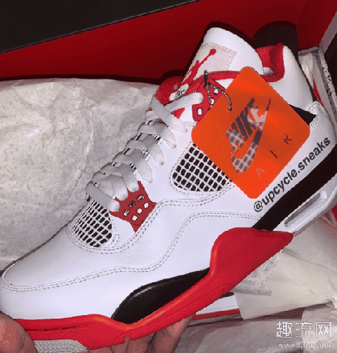 AJ4火焰红2020开箱测评 aj4火焰红复刻容易爆漆吗