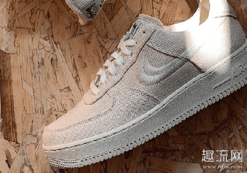 Stussy X af1实物细节图赏析 Stussy x AF1价格多少