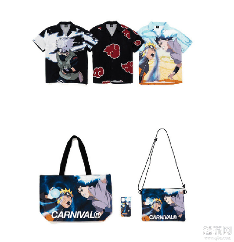 火影忍者 x CARNIVAL全新联名服饰发售,漫迷们心动了吗?!