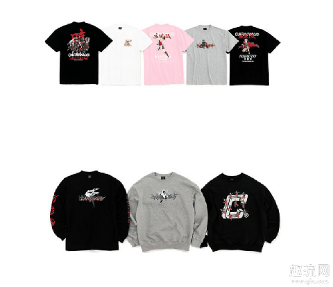 火影忍者 x CARNIVAL全新联名服饰发售,漫迷们心动了吗?!