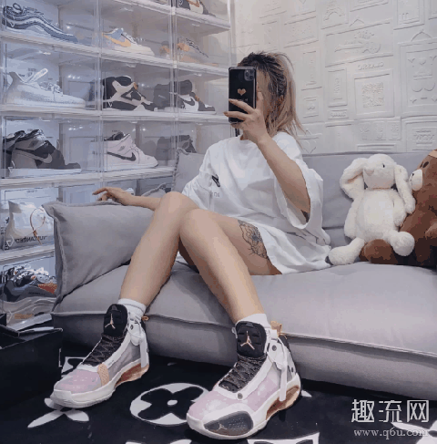 就比如aj32.aj33等等无疑都是对潮牌汇潮牌网店喜欢打篮球的小姐姐一种残忍的减配（ aj34gs简配吗 aj34女款和男款的区别）
