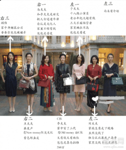 家里有很多New money(后潮牌汇潮牌网来发家致富的人）但没文化（顾佳的包多少钱 三十而已的包包都是什么品牌）
