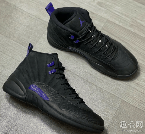 AJ12暗黑康扣实物图赏析：黑麂皮加持，即将发售！