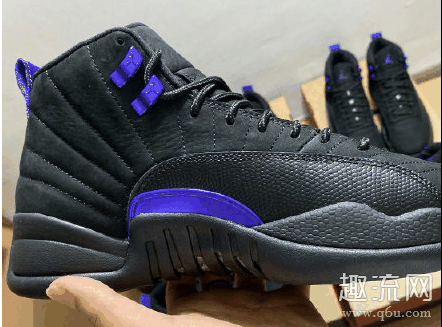 AJ12暗黑康扣实物图赏析：黑麂皮加持，即将发售！