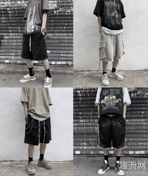 高街短裤穿搭分享：夏季舒服不费力的搭配方式！
