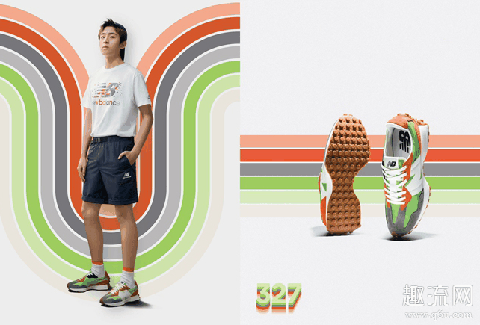 焦迈奇上脚New Balance 327,这三款全新配色绝对值得入手,实乃清凉一夏必备鞋款!
