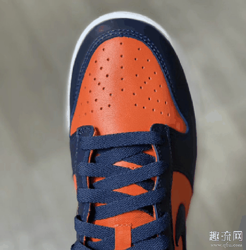 Dunk Low蓝橙芬达配色开箱测评,你做好了入手准备吗?