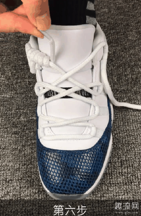 aj11鞋带潮流系法怎么系 官方aj11鞋带系法图解推荐