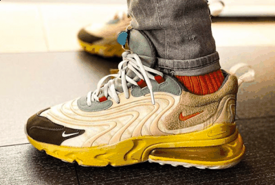 这双Travis Scott x Nike Air Ma潮牌x 270 Cactus Trails 也是高人气鞋款之一（ts270开箱测评 ts联名airmax270穿搭技巧分享）