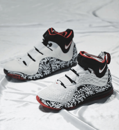 LBJ17 EP “GRAFFITI”开箱测评 LBJ17适合平时穿吗