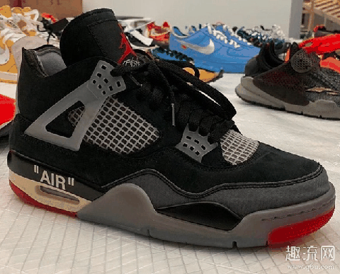 OW x AJ4货量不大 ow联名aj4多少钱可以入手