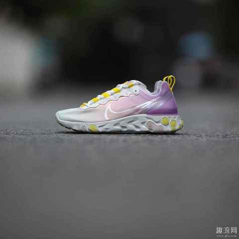 Nike React Element 55全新渐变配色实物曝光 React Element 55防水吗
