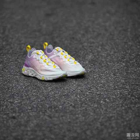 Nike React Element 55全新渐变配色实物曝光 React Element 55防水吗
