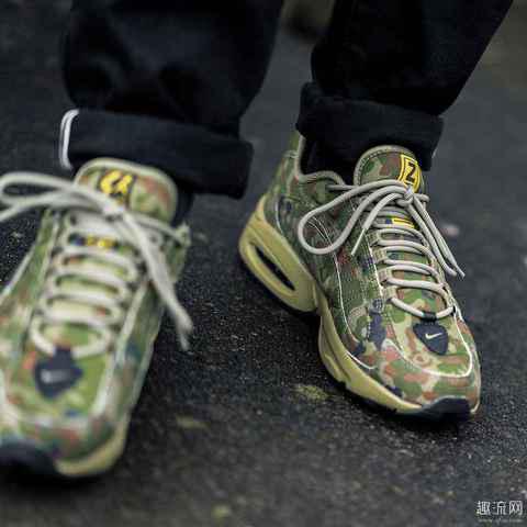 Air Max Triax 96全新军绿迷彩配色上脚 Air Max磨脚吗