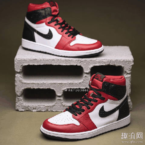 aj1蛇纹芝加哥有男码吗 AJ1 Satin Snake上脚搭配图赏析