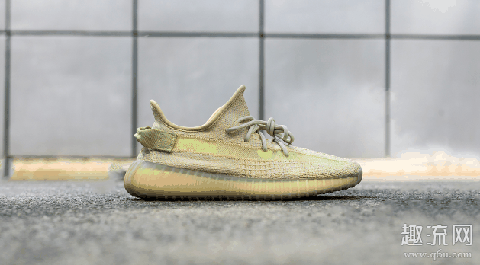 yeezy新亚限flax开箱上脚图来了 一脚蹬式设计懒人必备