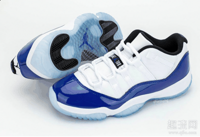  女生专属AJ11 low康扣实物图潮牌商城赏析 虽然配色名称是 “Concord”（女生专属AJ11 low蓝白康扣实物图赏析 aj11男生可以穿女款吗）