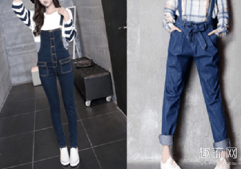 连体吊带裤配什么上衣 连体吊带裤里面配什么衣服