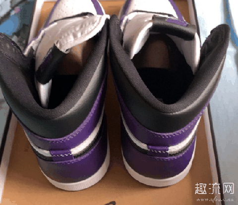 AJ1紫脚趾2020开箱测评 AJ1紫芝加哥值得入手吗