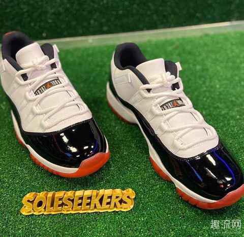 AJ11黑红康扣最新实物赏析 AJ11黑红和康扣哪个更好看