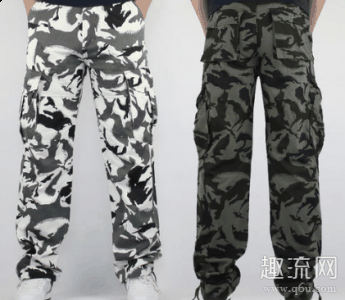 搭配一双简单潮牌汇潮牌网店干净的小白鞋（男士迷彩裤配什么上衣好看 男士迷彩裤哪个品牌好）