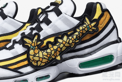 Nike 韩国分部以“潮牌信息Pollen Rise”为灵感（Air Max 95韩国限定怎么买 Air Max 95测评）