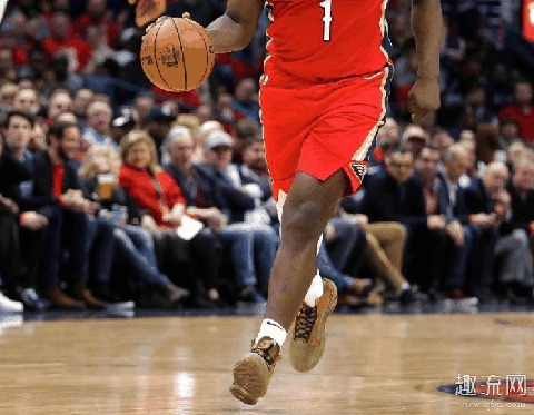 aj34锡安专属鳄鱼金开箱测评 aj34鞋面容易坏吗