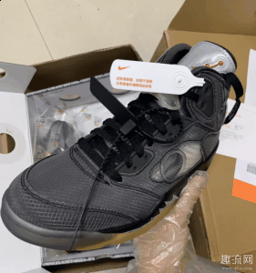 ow联名aj5开箱测评 offwhite联名aj5蝉翼货量怎么样