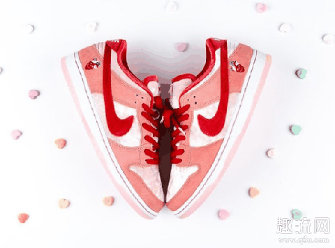 情人节Dunk SB Low国内发售信息释出 情人节Dunk SB Low赏析