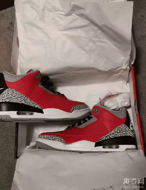 aj3红水泥开箱测评 aj3红水泥、黑水泥、水泥灰哪一款好看