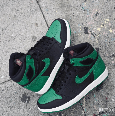 aj1黑绿2020开箱测评 aj1 黑绿2020值得入手吗