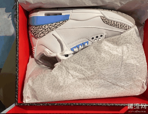 aj3北卡蓝2020开箱测评 aj3北卡蓝市售版和pe版区别是什么