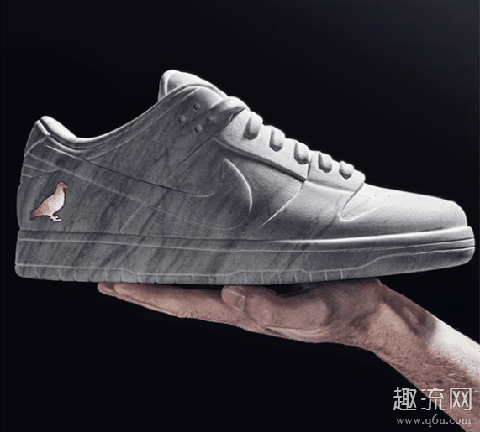 Jeff Staple x Nike Air Force 1 “The Bardiglio Pigeon”大理石雕塑细节赏析 空军一号鸽子多少钱