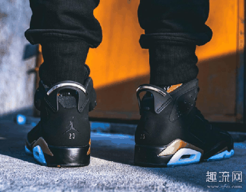 华丽亮眼的金潮牌汇潮牌网色细节点缀（ AJ6 “DMP” 黑金配色2020上脚 AJ6 “DMP”黑金配色货量如何）