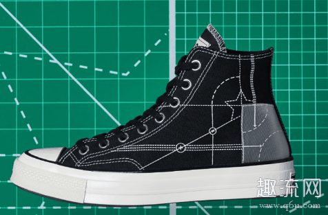 END联名Converse发布蓝图主题鞋款套装 END是什么品牌