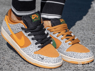  感兴趣的小伙伴可潮牌以继续关注我们的资讯（Dunk SB“石斑纹”赏析 Nike SB Dunk Low “Safari ”发售信息）