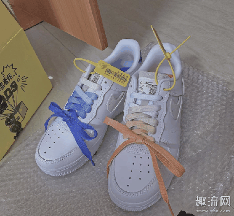 AF1红蓝鸳鸯断勾开箱上脚测评 AF1鸳鸯断勾男生可以穿吗