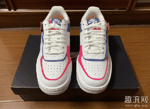 AF1 Shadow樱桃糖果粉开箱测评 耐克af1shadow是男鞋吗什么意思