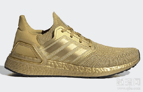 adidas“金角大王”美图赏析 adidas Ultra BOOST 20 “Metallic Gold”发售信息