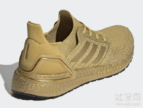 adidas“金角大王”美图赏析 adidas Ultra BOOST 20 “Metallic Gold”发售信息
