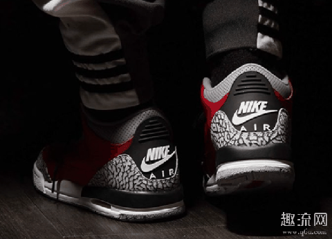 红水泥AJ3上脚欣赏 红水泥 Air Jordan 3发售信息