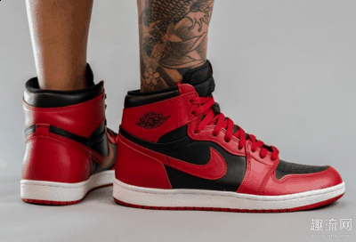 AJ1反转黑红配色上脚潮牌汇潮牌网 AJ1反转黑红配色发售（AJ1反转黑红配色上脚 AJ1反转黑红配色发售）